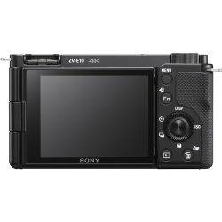 Sony ZV-E10 Mirrorless Camera with 16-50mm Lens (Black)